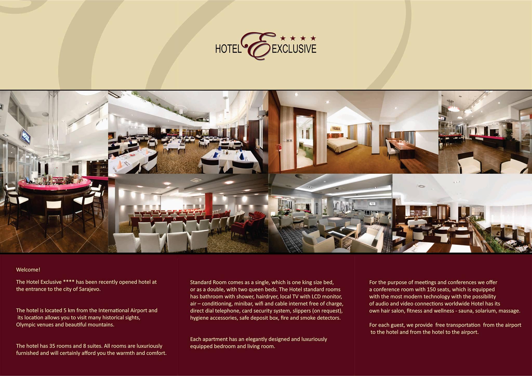 Hotel Exclusive Sarajevo Exterior photo